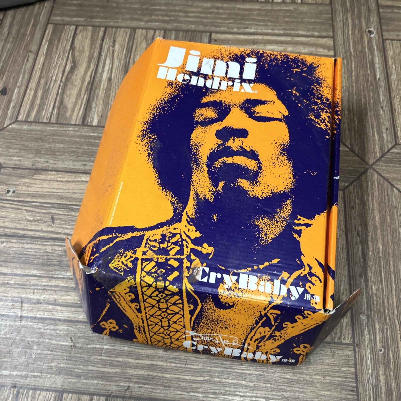 Dunlop JH1B Jimi Hendrix Signature Cry Baby Wah Wah Pedal In Box