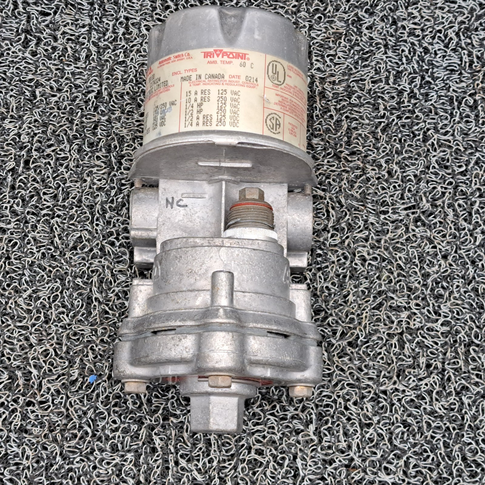 Asco SB100 & TE 10A11 TRI-POINT Limit Control