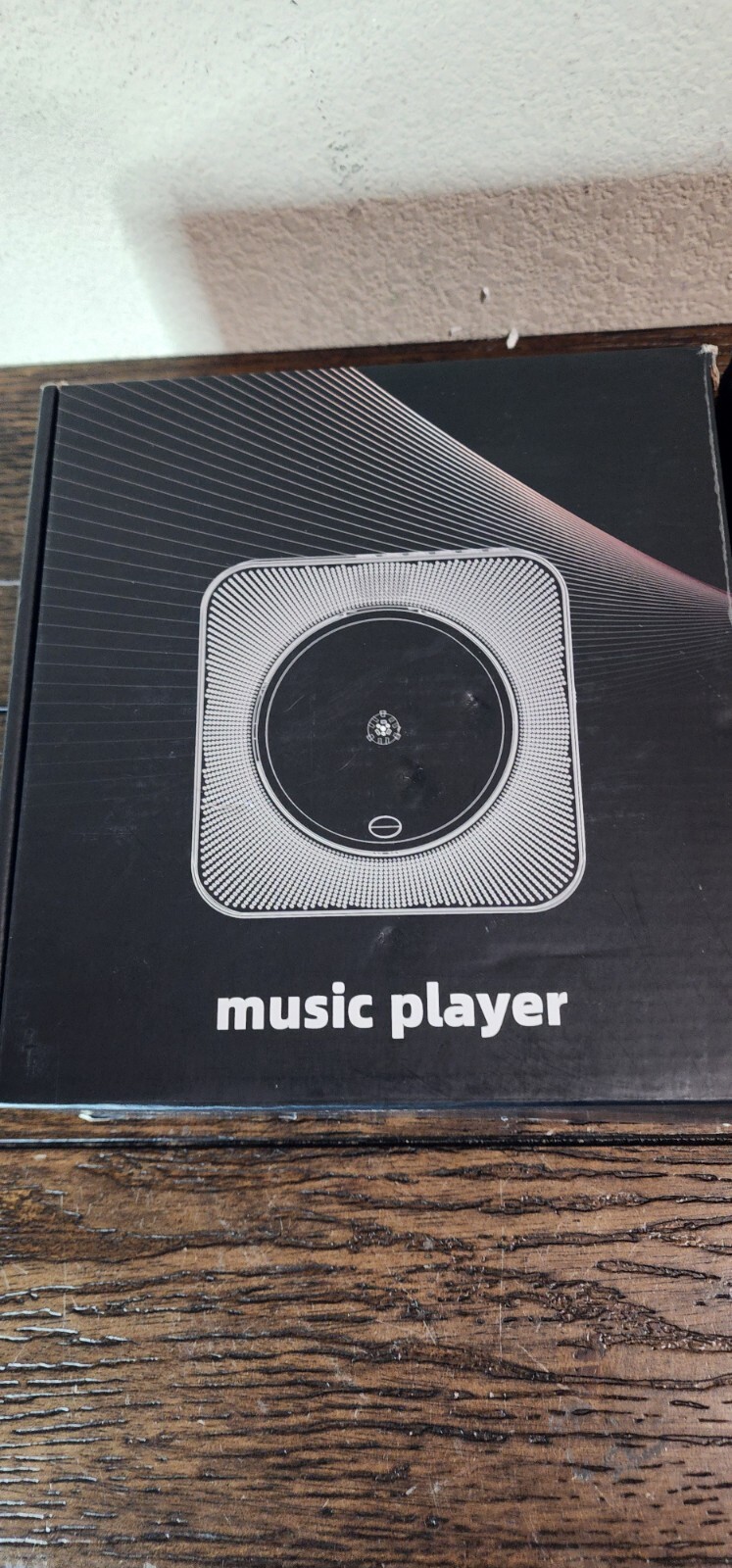 Desktop Vertical CD Player with Speakers Hifi, Portable CD Players for Home
