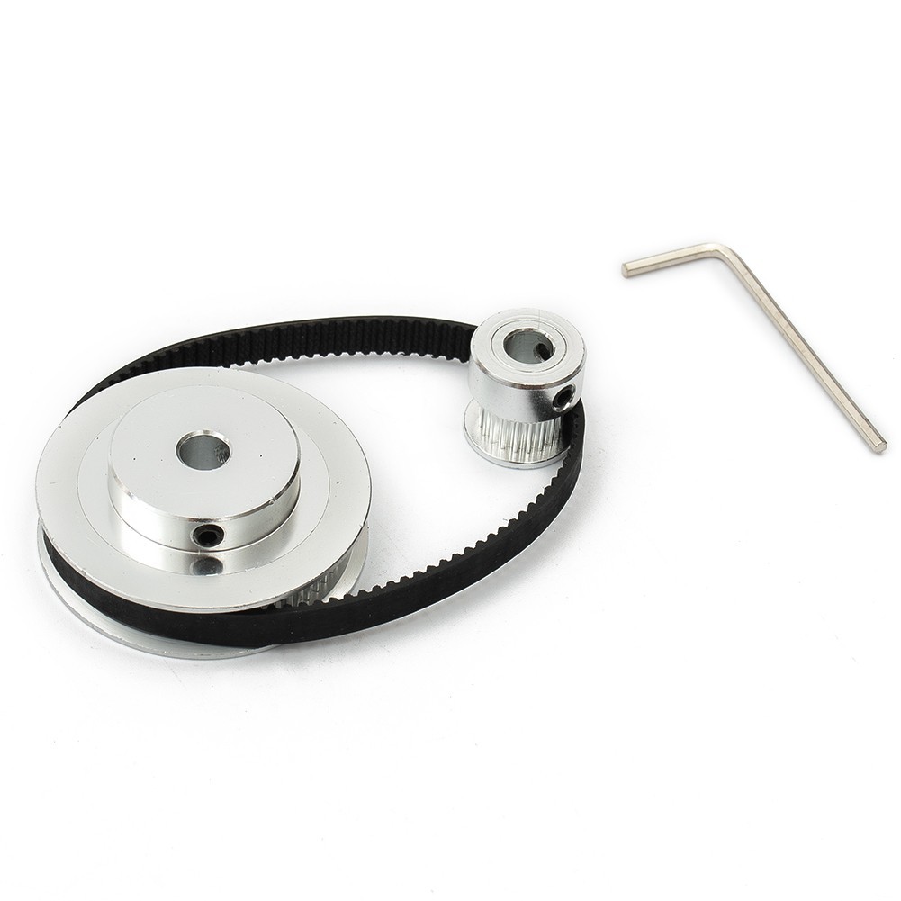 Synchronous Wheel Kit Synchronous Belt Wheel Kit Aluminum For 3D Printer