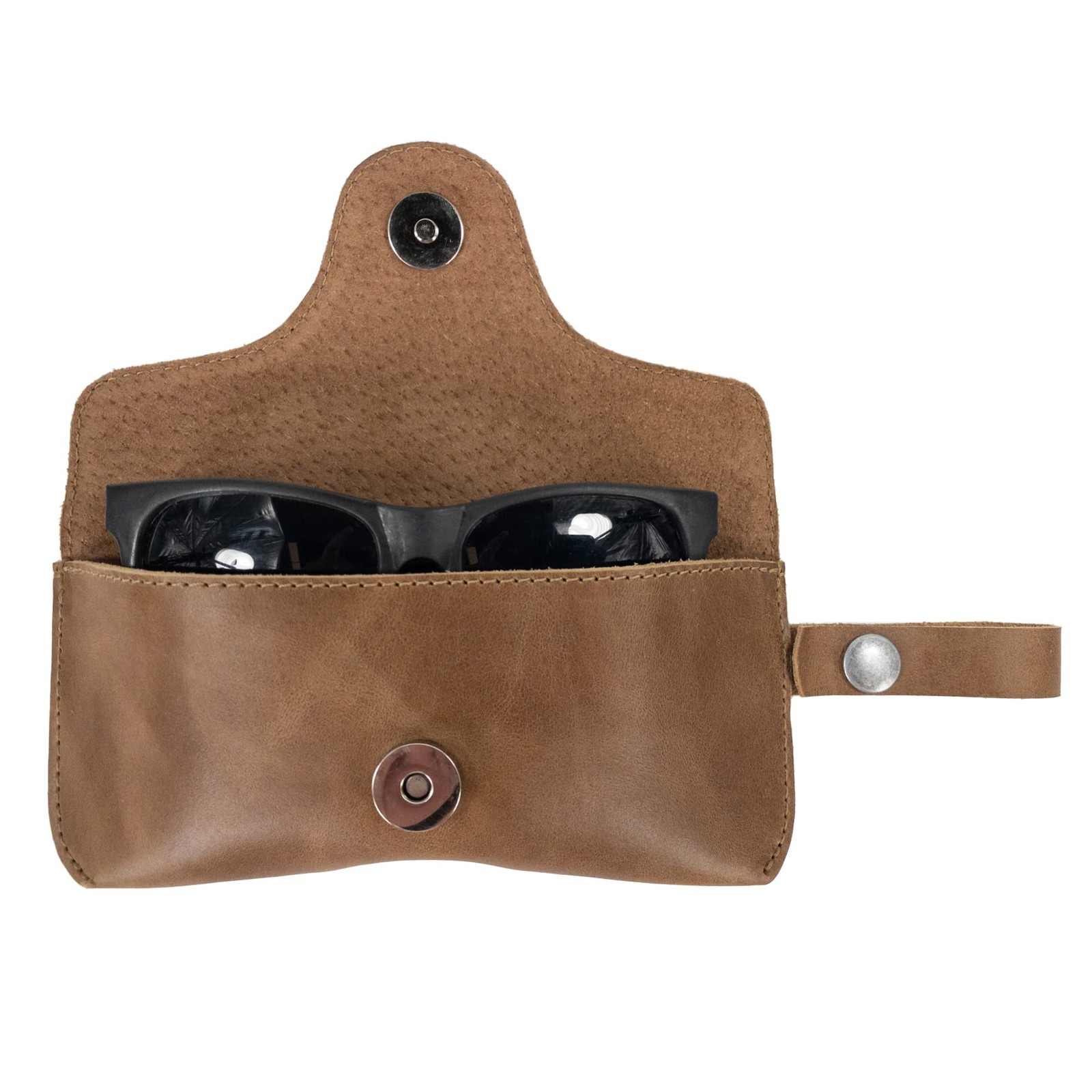 , Eyeglasses Case with Wrist Strap, Sunglasses Case, Travel Accessory, Protec...