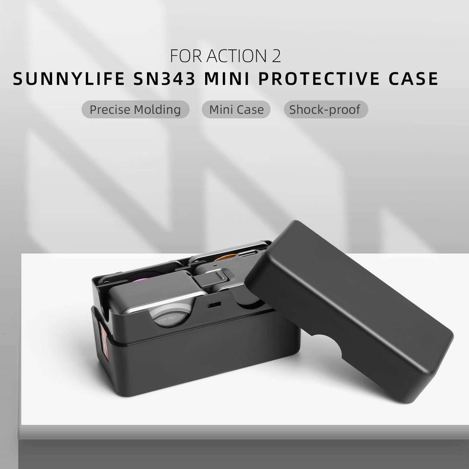 Dropproof Camera Storage Case Portable Protective Box Organizer For DJI Action 2