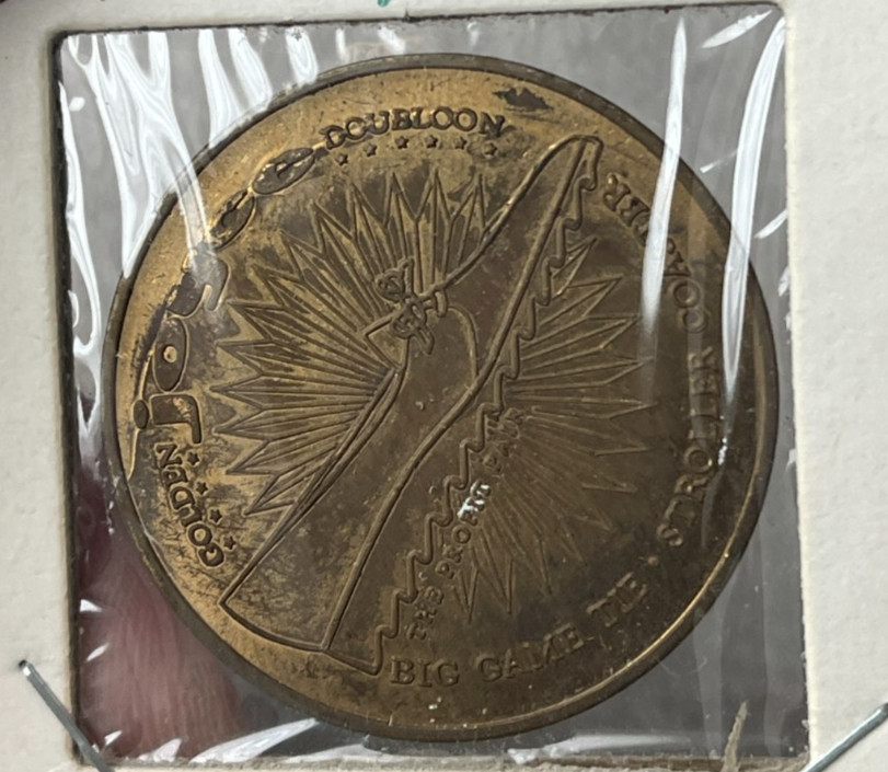 Joyce Golden Doubloon Shoes Token KH L2