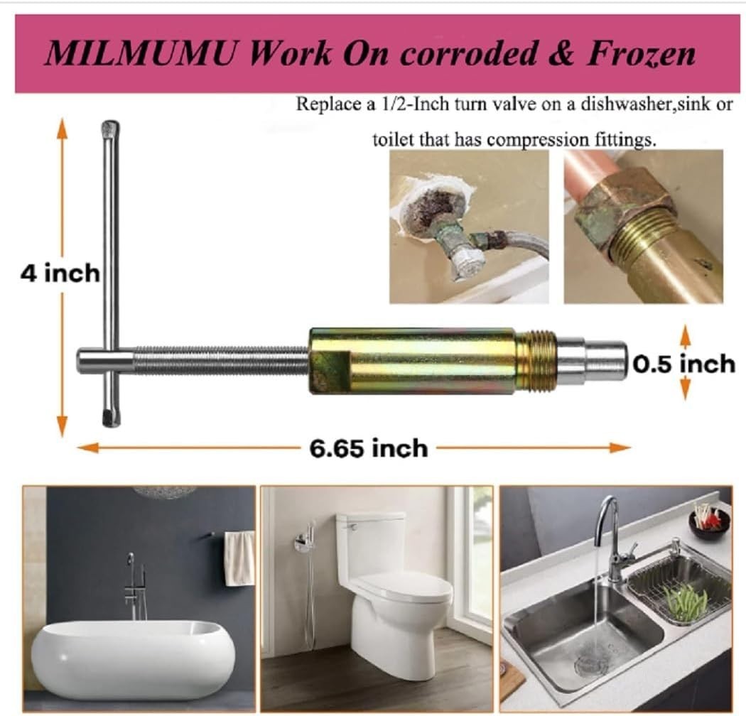 Corrosion-Resistant Compression Sleeve Remover Tool for Plumbers - 03943