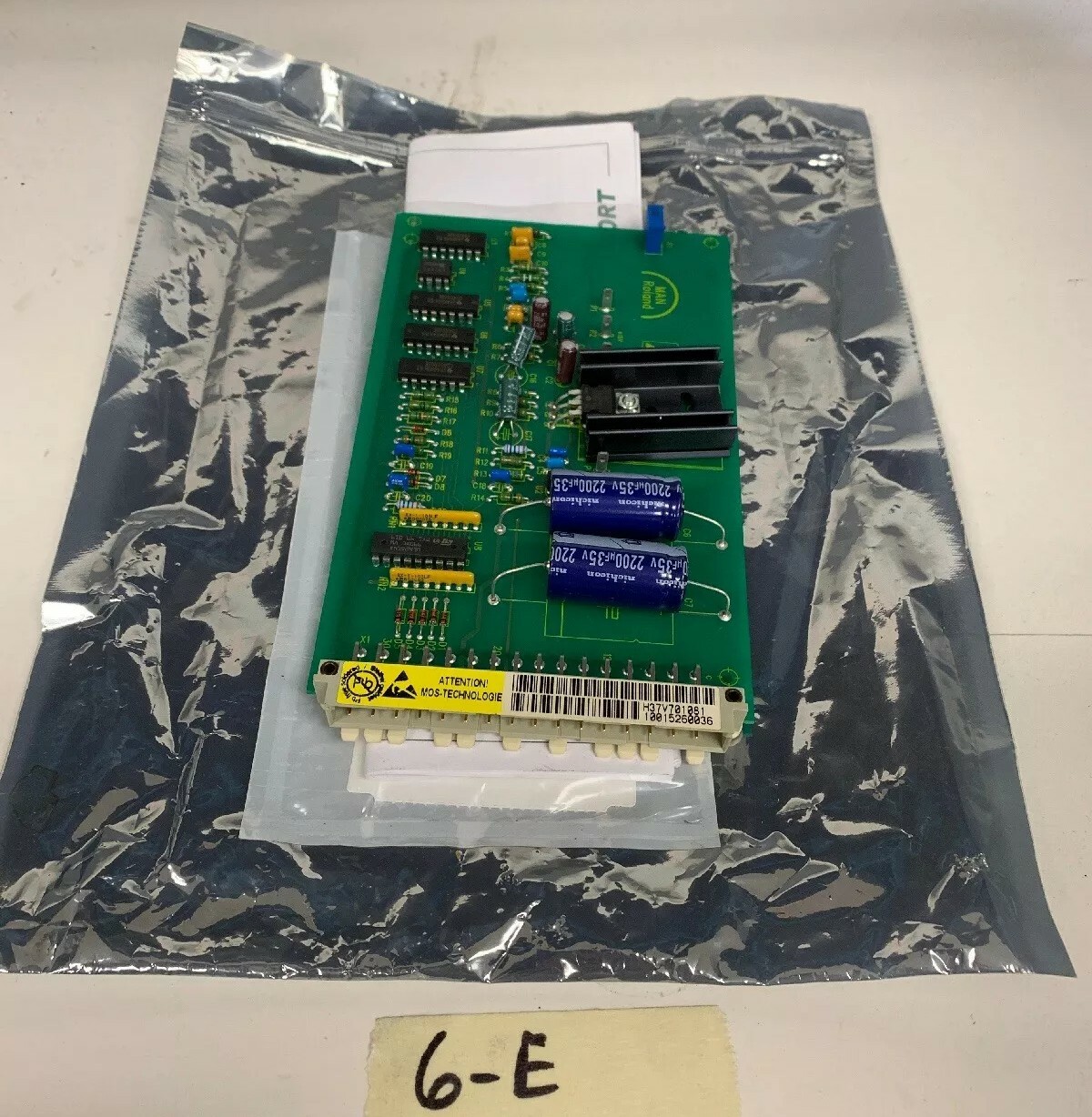 Man Roland Circuit Board H37V701081 Warranty  Refurbished