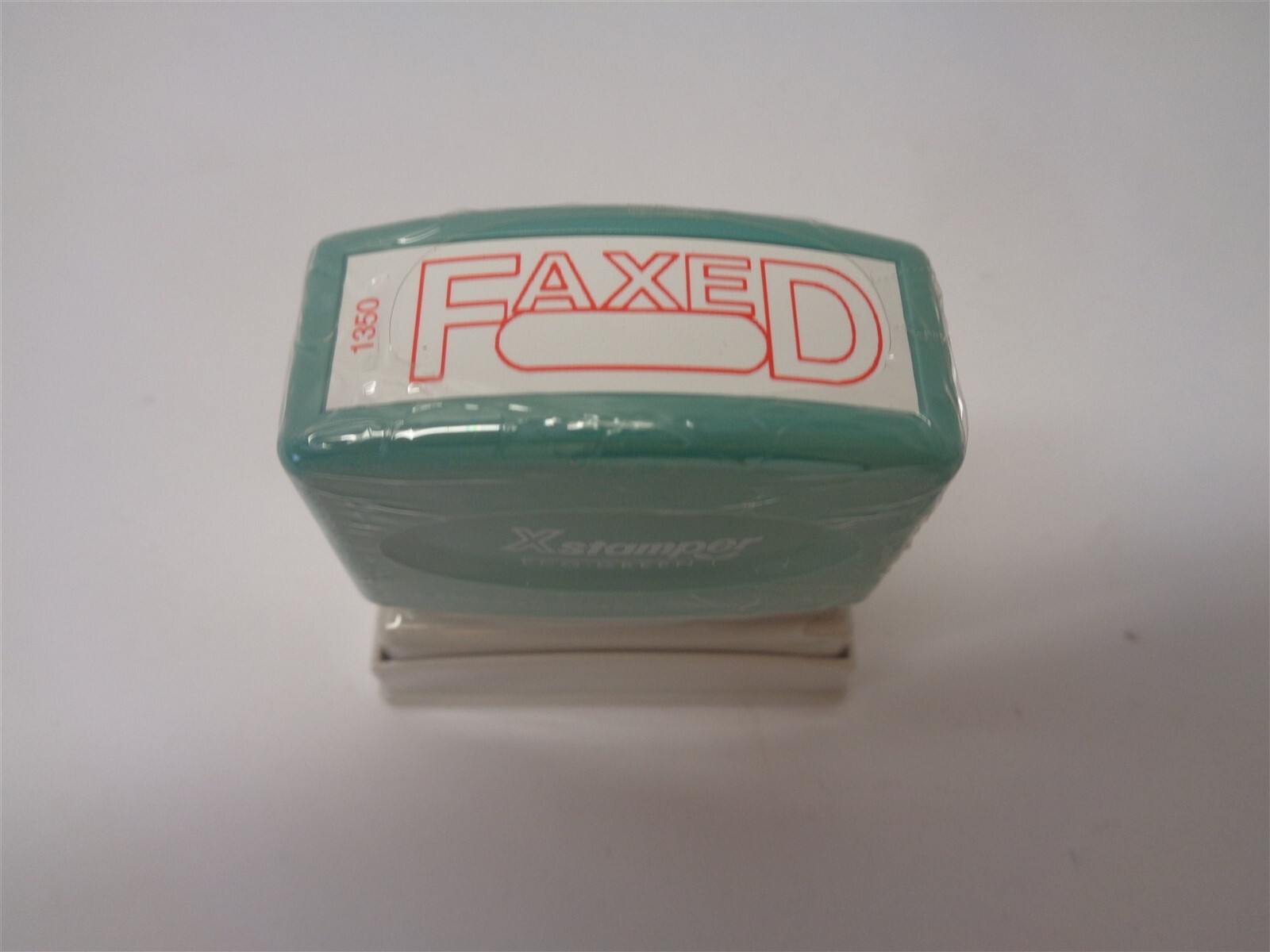 Xstamper "Faxed" Pre-Inked Stamp #01350