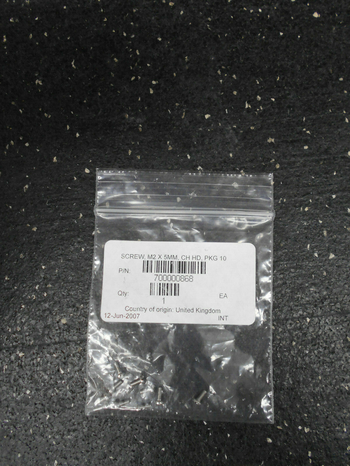 WATERS 700000868 M2 X 5MM CH HD SCREW 10/PK