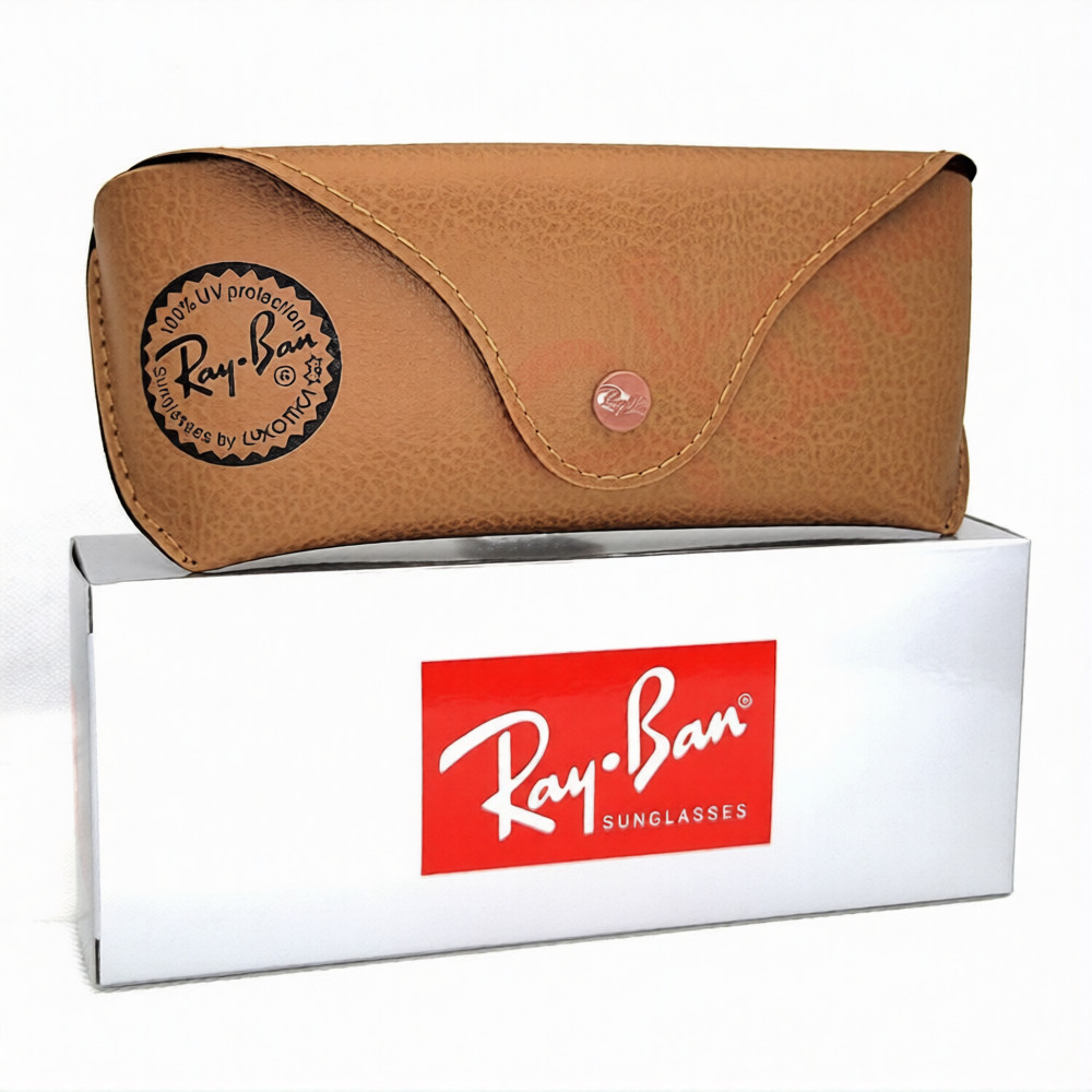Ray Ban Universal Brown Medium Soft Case for Sunglasses & Eyeglasses with Cloth