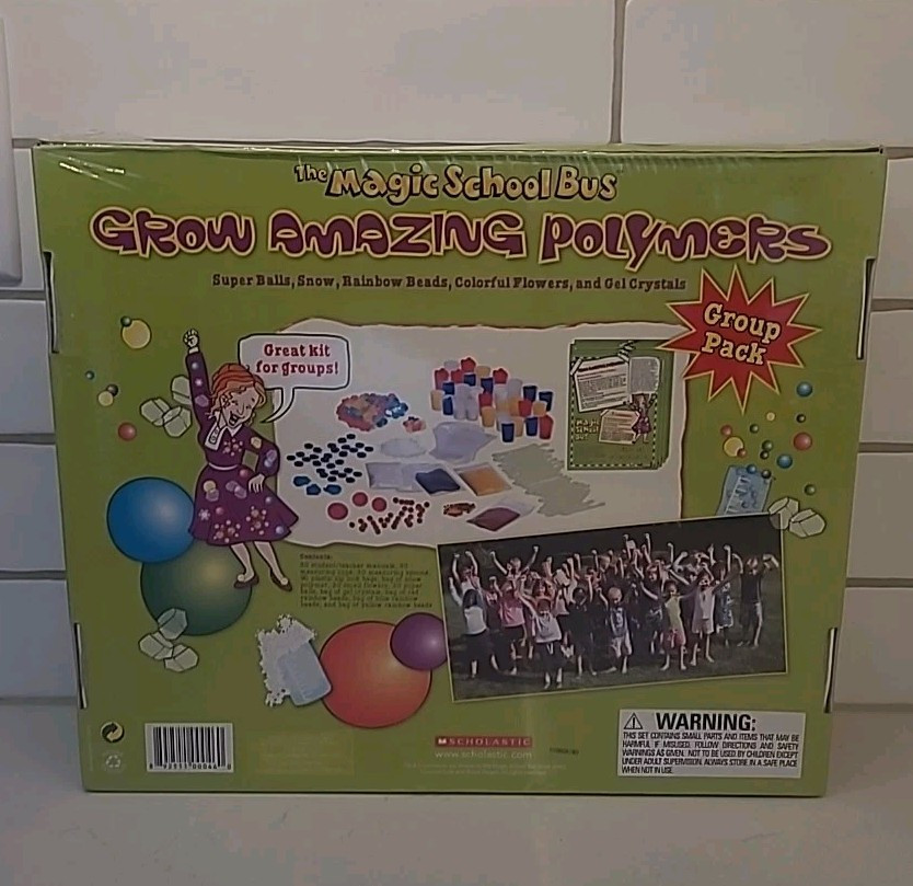 Scholastic The Magic School Bus Grow Amazing Polymers Group Pack Science  (GSHF3