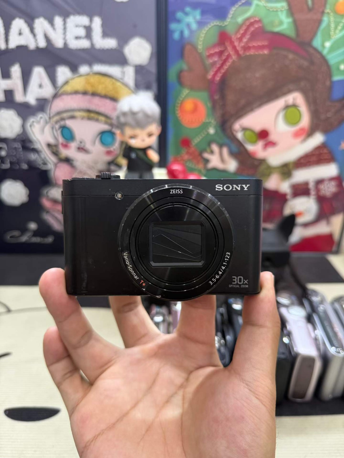 SONY Cyber-Shot DSC-WX500 18.2MP Digital Camera - Black English Language Gift