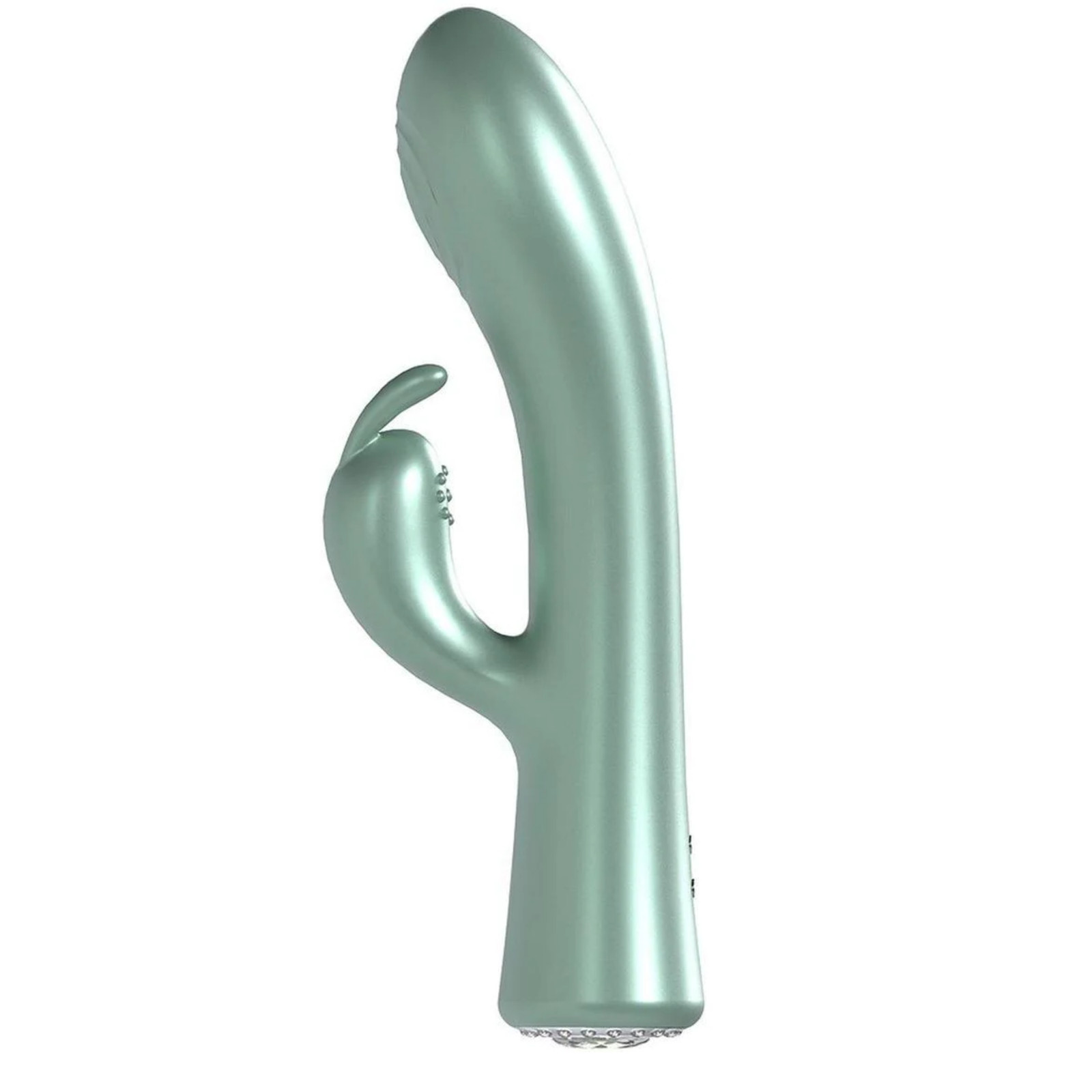 Rechargeable Rabbit Vibrator Silicone Powerful Vibrating G-spot Clit Stimulator