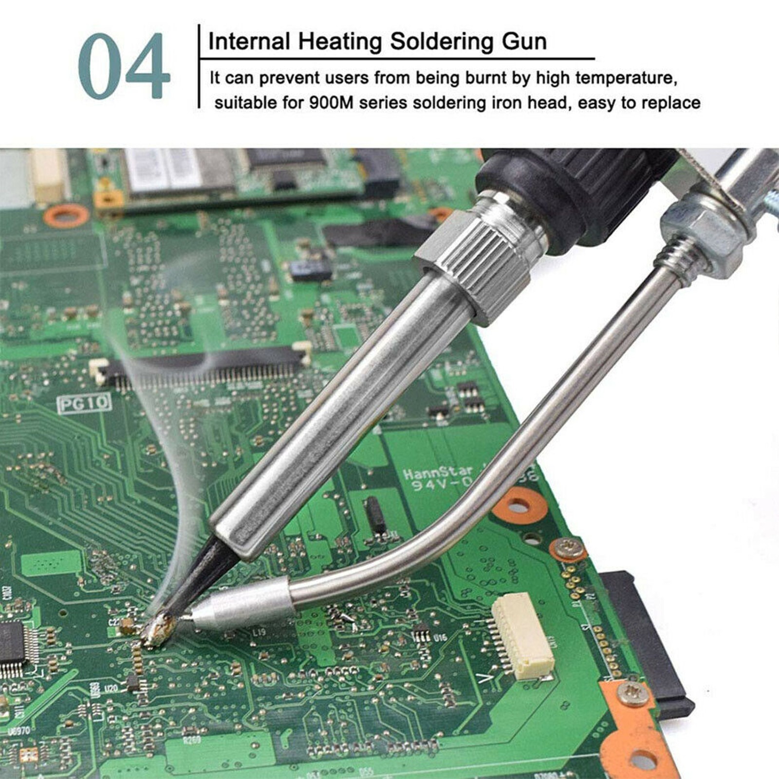 Auto Electric Soldering Iron Gun With FLUX 2% Solder Wire Tin wire 50g 60Watt