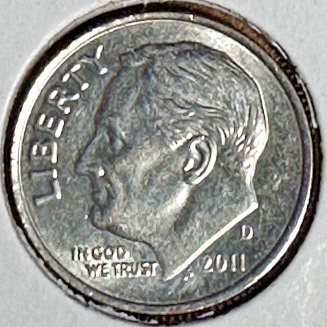 2011 D Roosevelt Dime Uncirculated