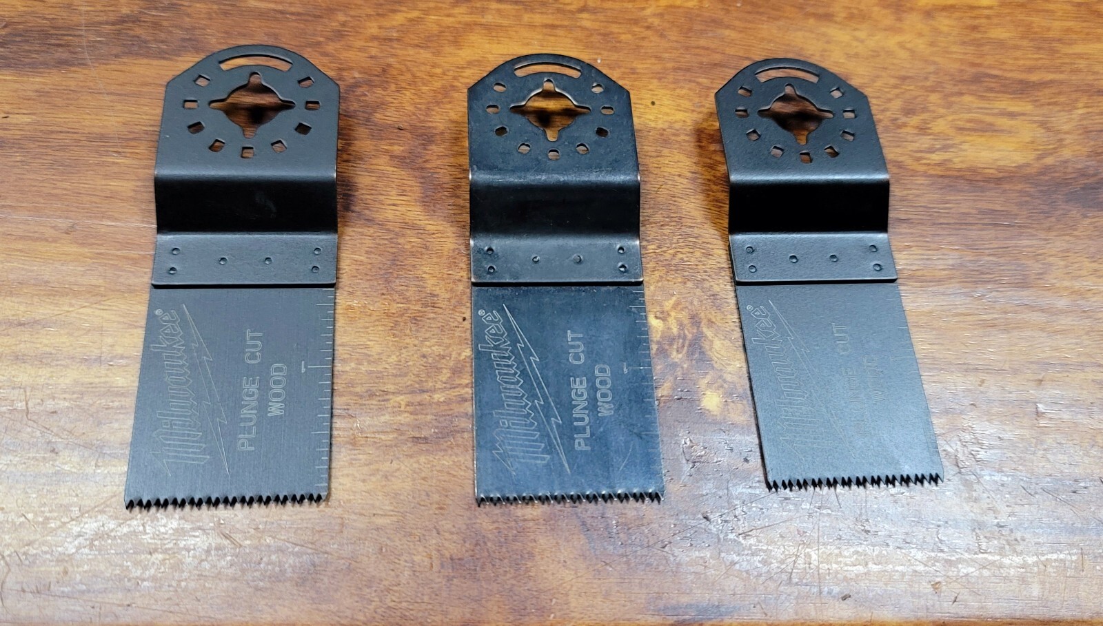 Milwaukee Multi-Tool Blade Set 3PC PLUNGE WOOD