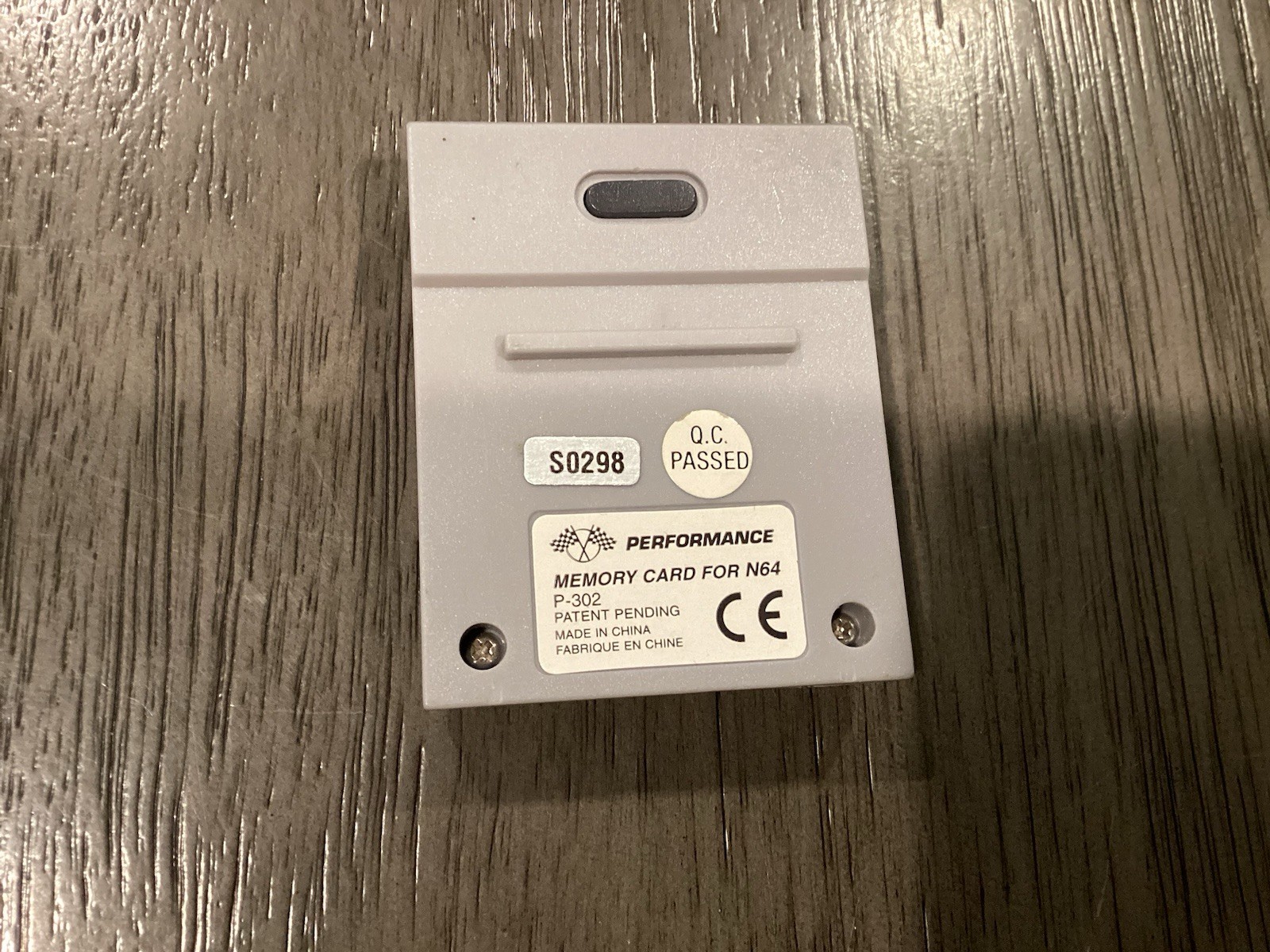 Performance TremorPak Memory Card Plus For Nintendo 64 N64 Controller Gray Lot