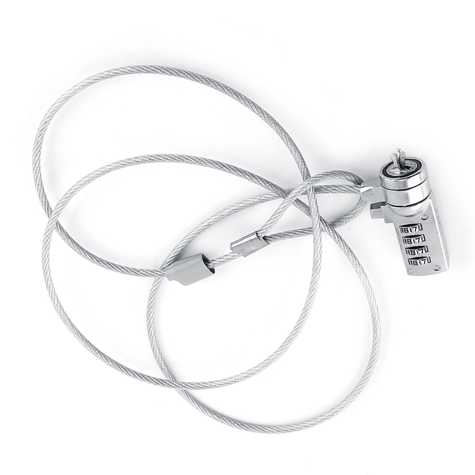 Laptop Combination Security Lock Cable Chain Theft Deterrent 4 Digit Password