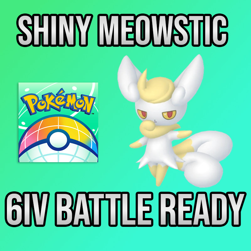 ✨6IV SHINY Meowstic male + EVS🚀 POKEMON HOME✨Champions✨Online delivery⚡