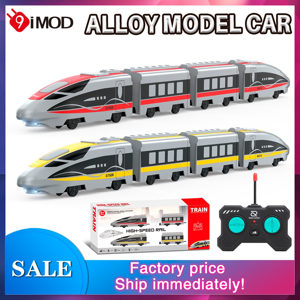 9IMOD RC High-Speed Rail Trains 2.4G Simulated Sound Light Remote Control Car