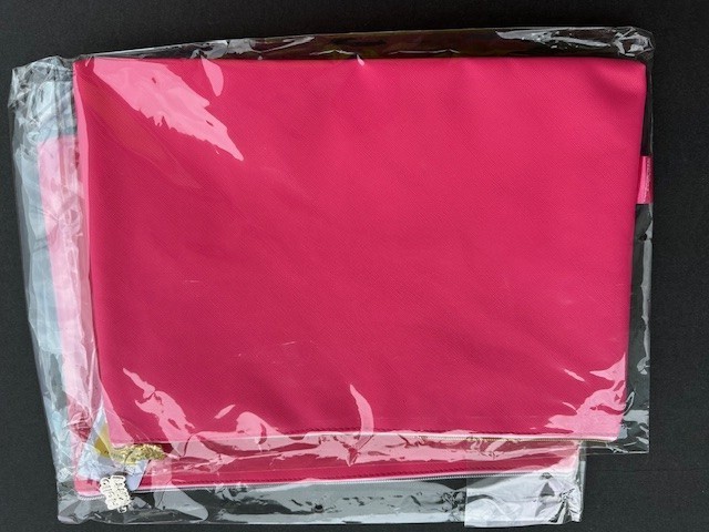 NEW Hello Kitty Folder A4 Document File Zipper Storage Case