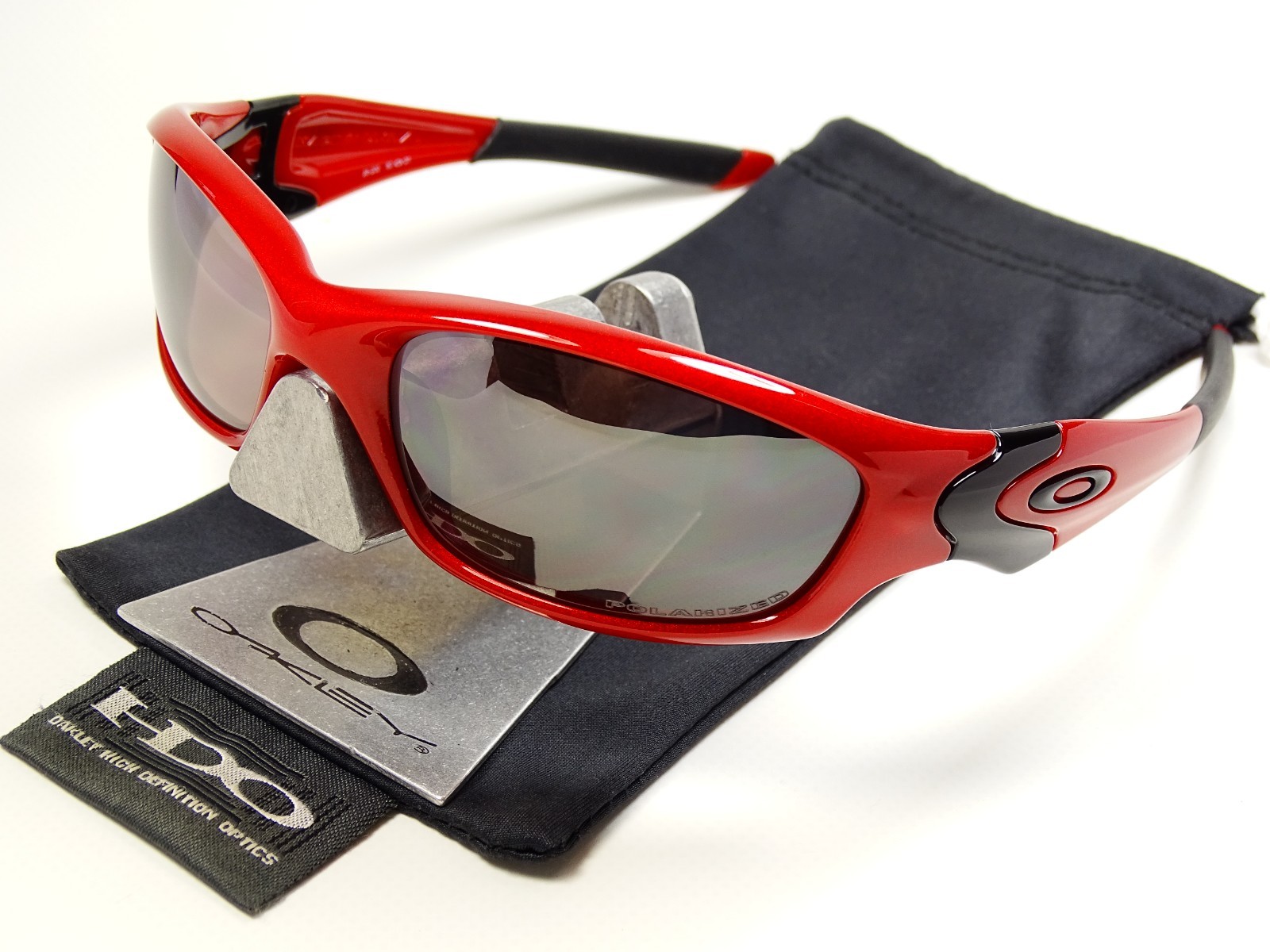 Oakley Straight Jacket 2.0 Metallic Red Sunglasses Eye Racing Twenty Minute X