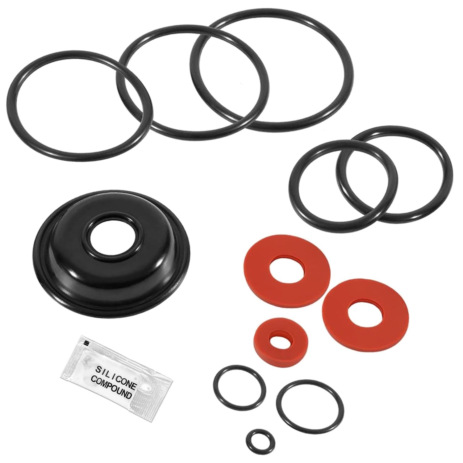1-Inch Rubber Parts Repair Kit for Wilkins RK1-375R 375 375ST 375XL
