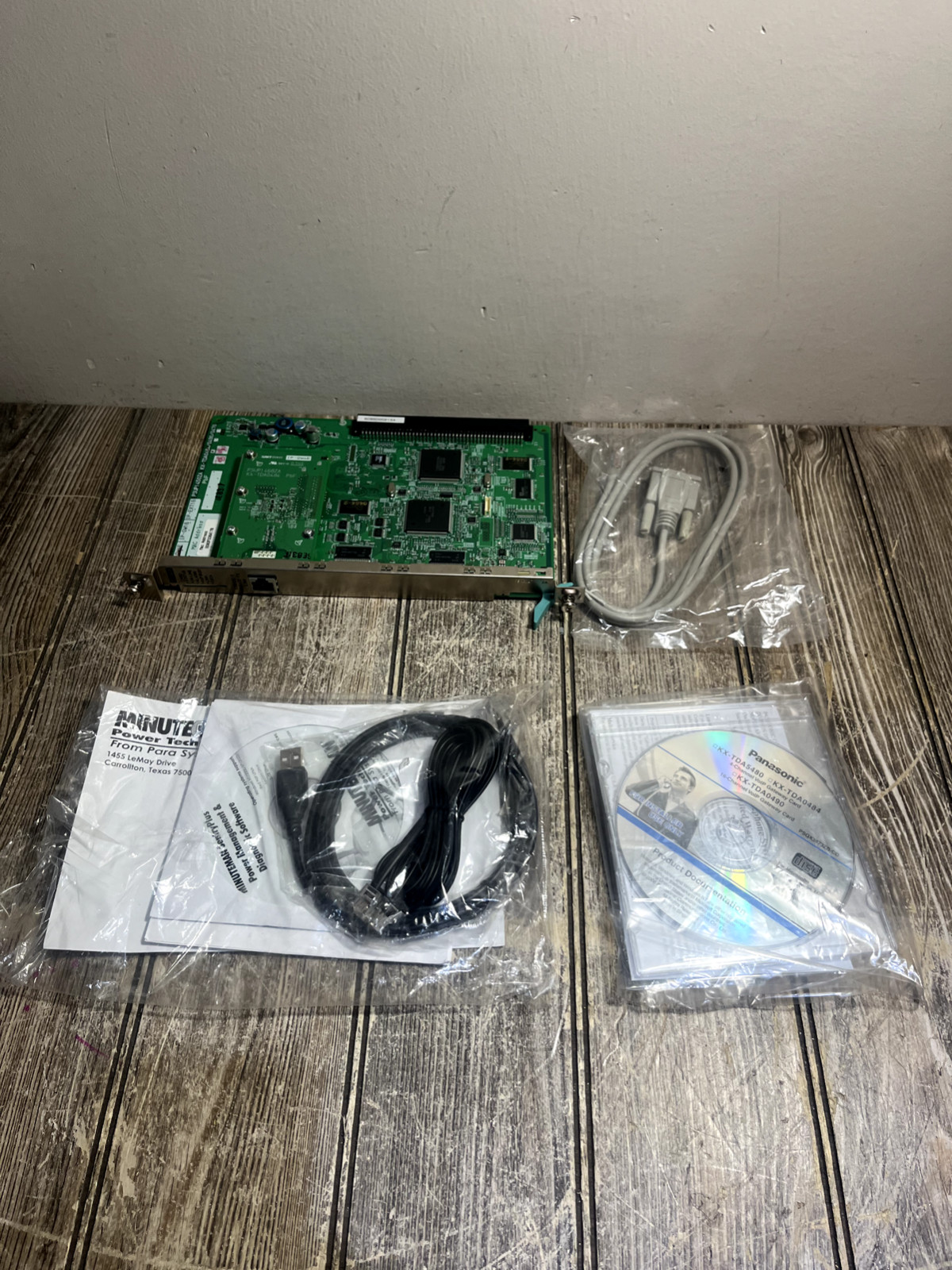 Panasonic IP-GW4E VOIP Gateway Card KX-TDA0484/0490/0470 with Accessories