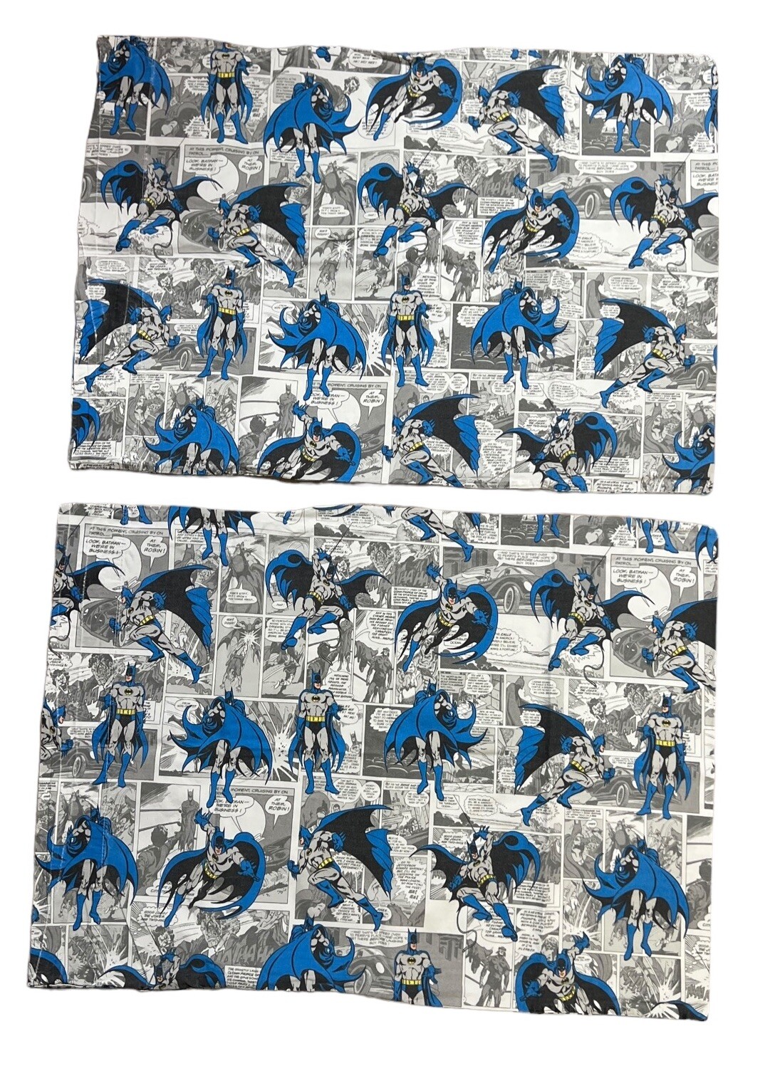 Pottery Barb Kids DC Comics Set of 2 Batman Stanrd Pillowcases
