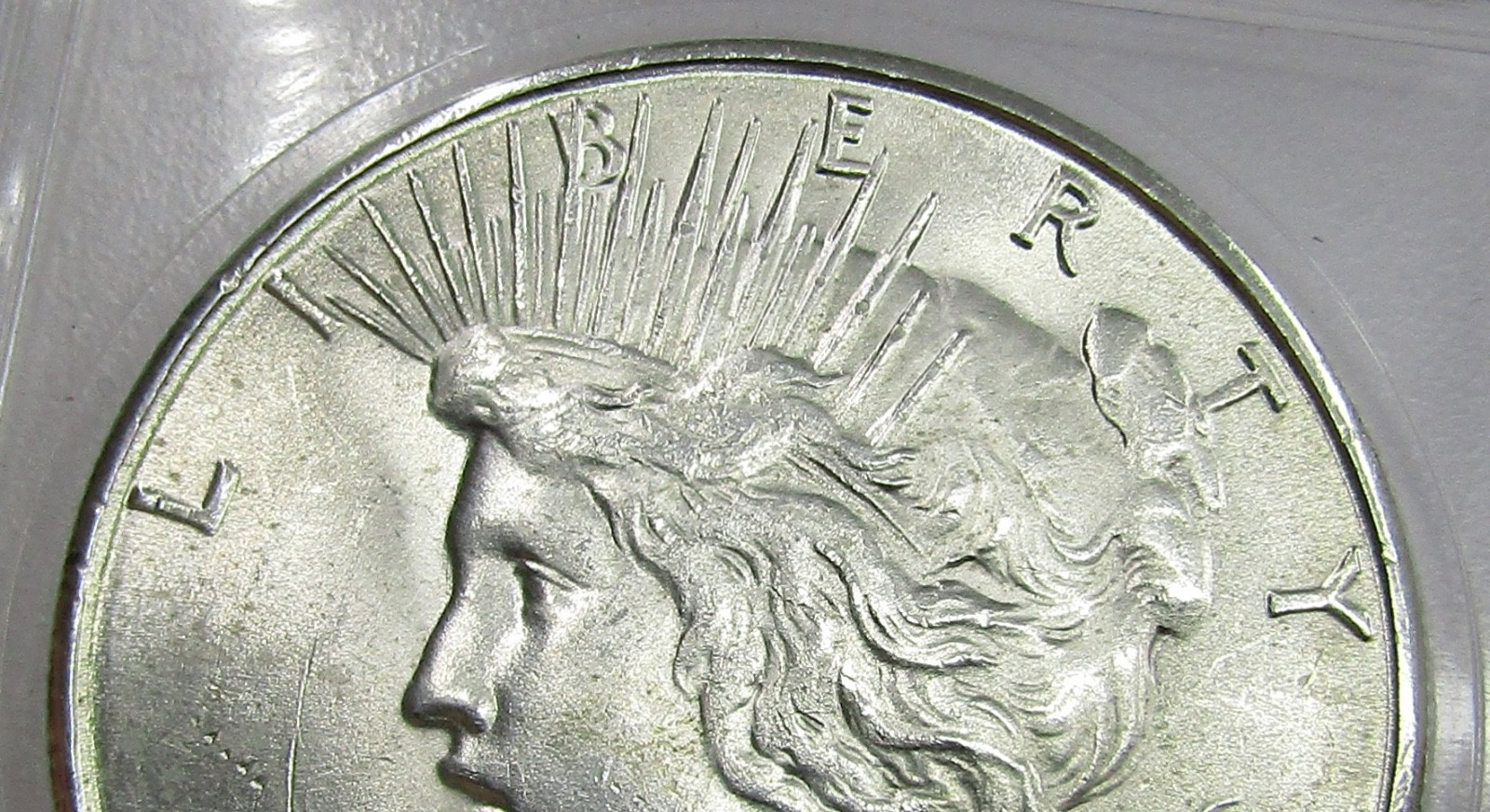 1928-S Peace Dollar, Choice AU/Unc