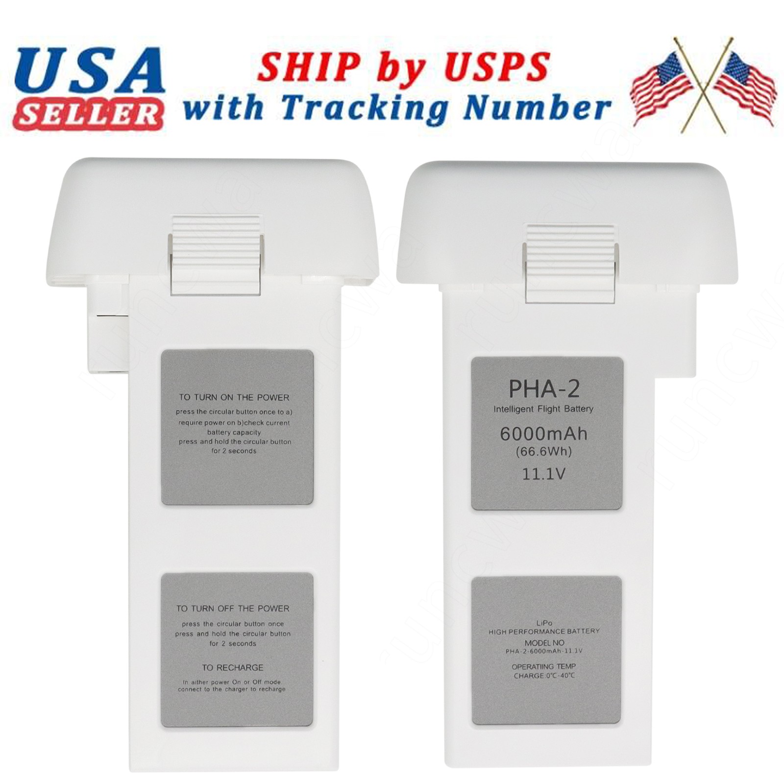 6000mAh 11.1V Battery PHA-2 For DJI Phantom 2 Series RC Drone