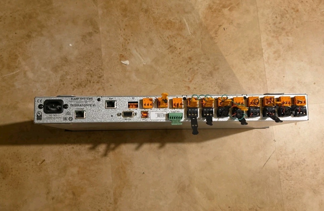Biamp Tesira Forte VI Digital Audio Processor