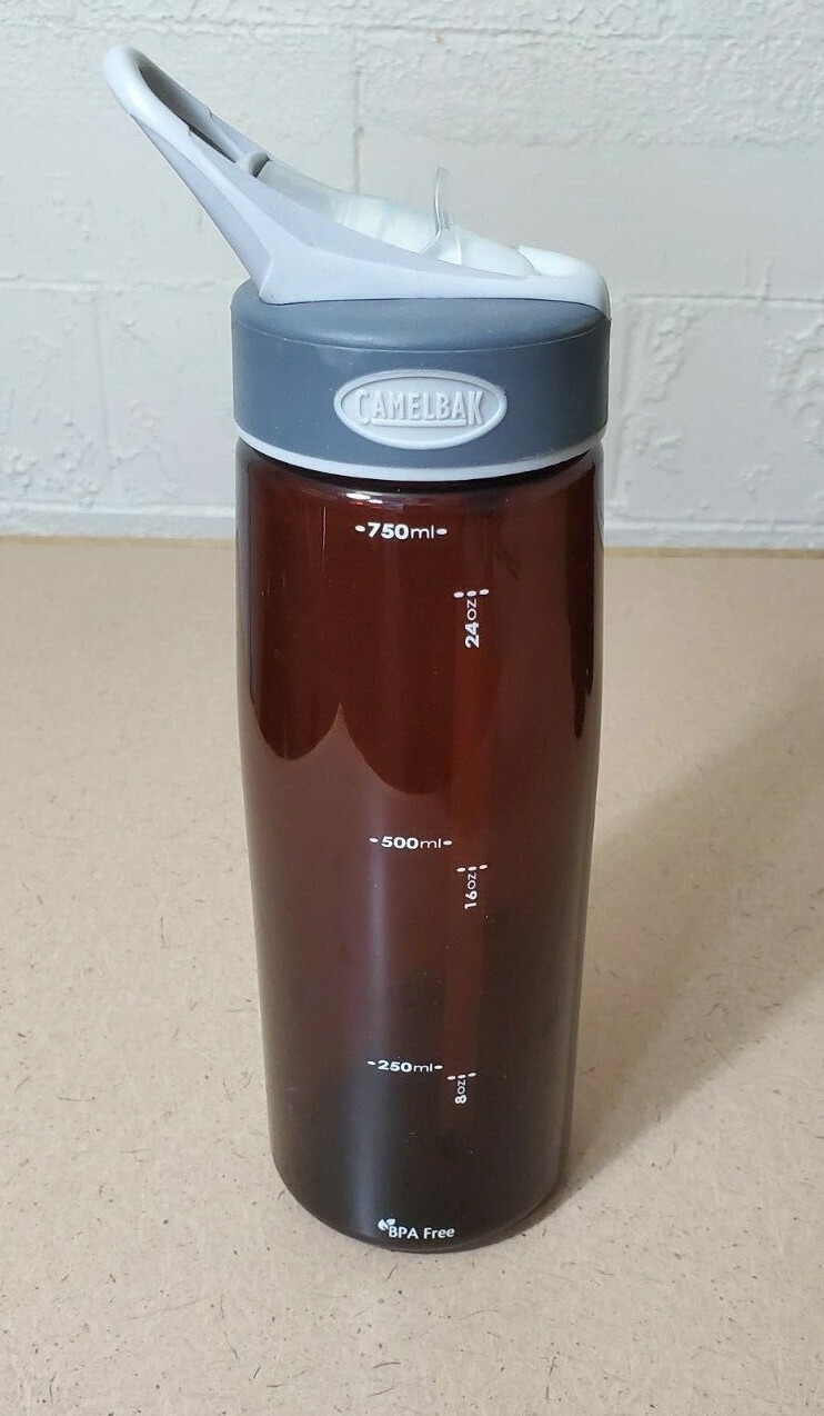 750ml BPA Free CamelBak Water Bottle Internal Drinking Straw