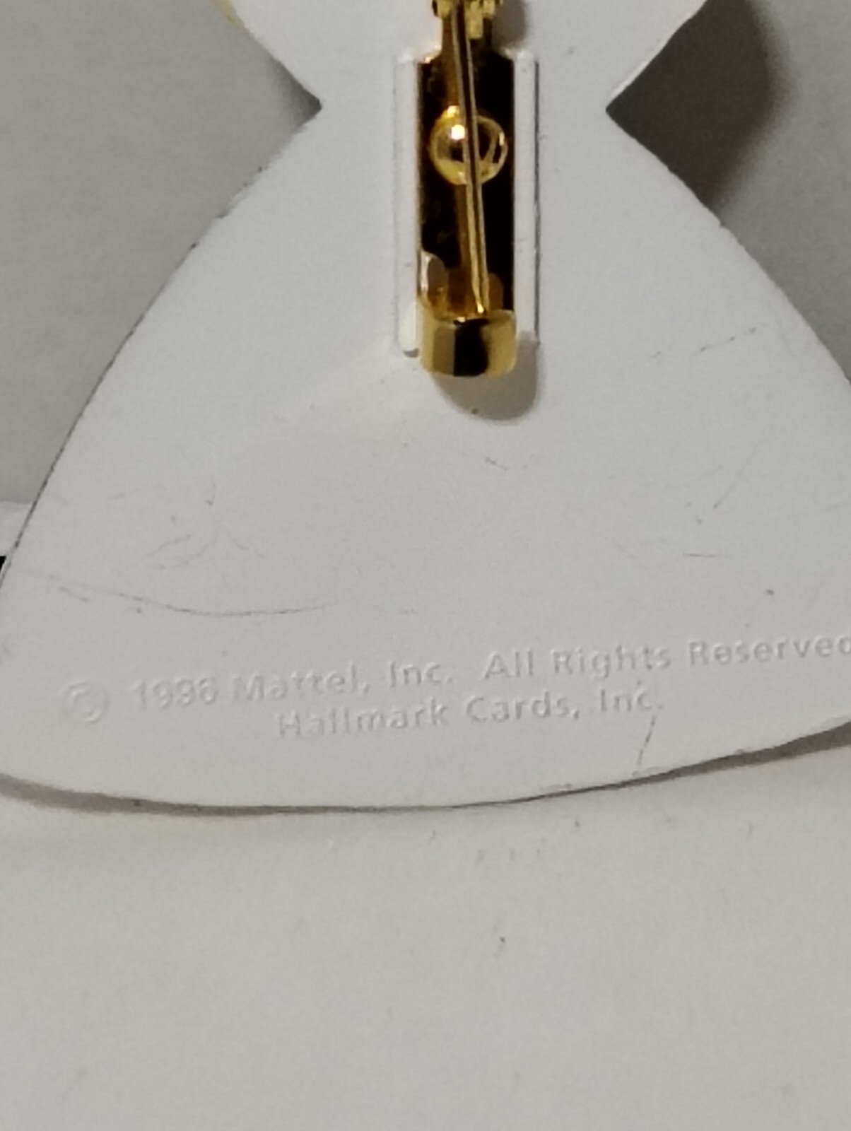 1996 Barbie Hallmark Label Pin/Broach