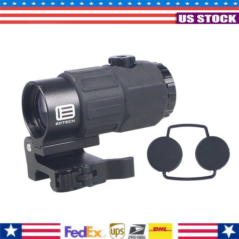 G45 Magnifier Sight Clone with Switch Flip To Side QD Mount Hunting Outdoor US