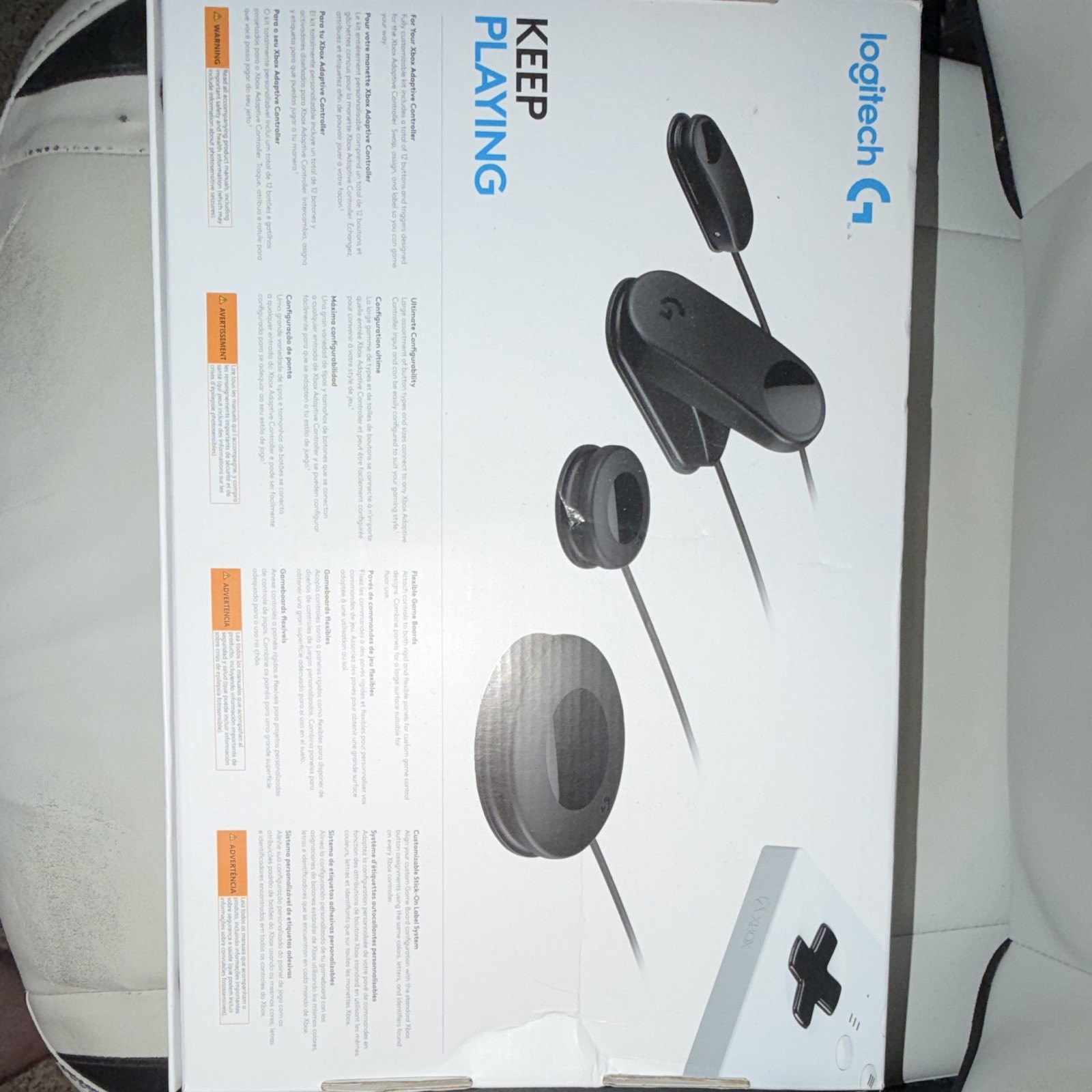 Logitech G Adaptive Gaming Kit Wired Adaptive Controls for Xbox