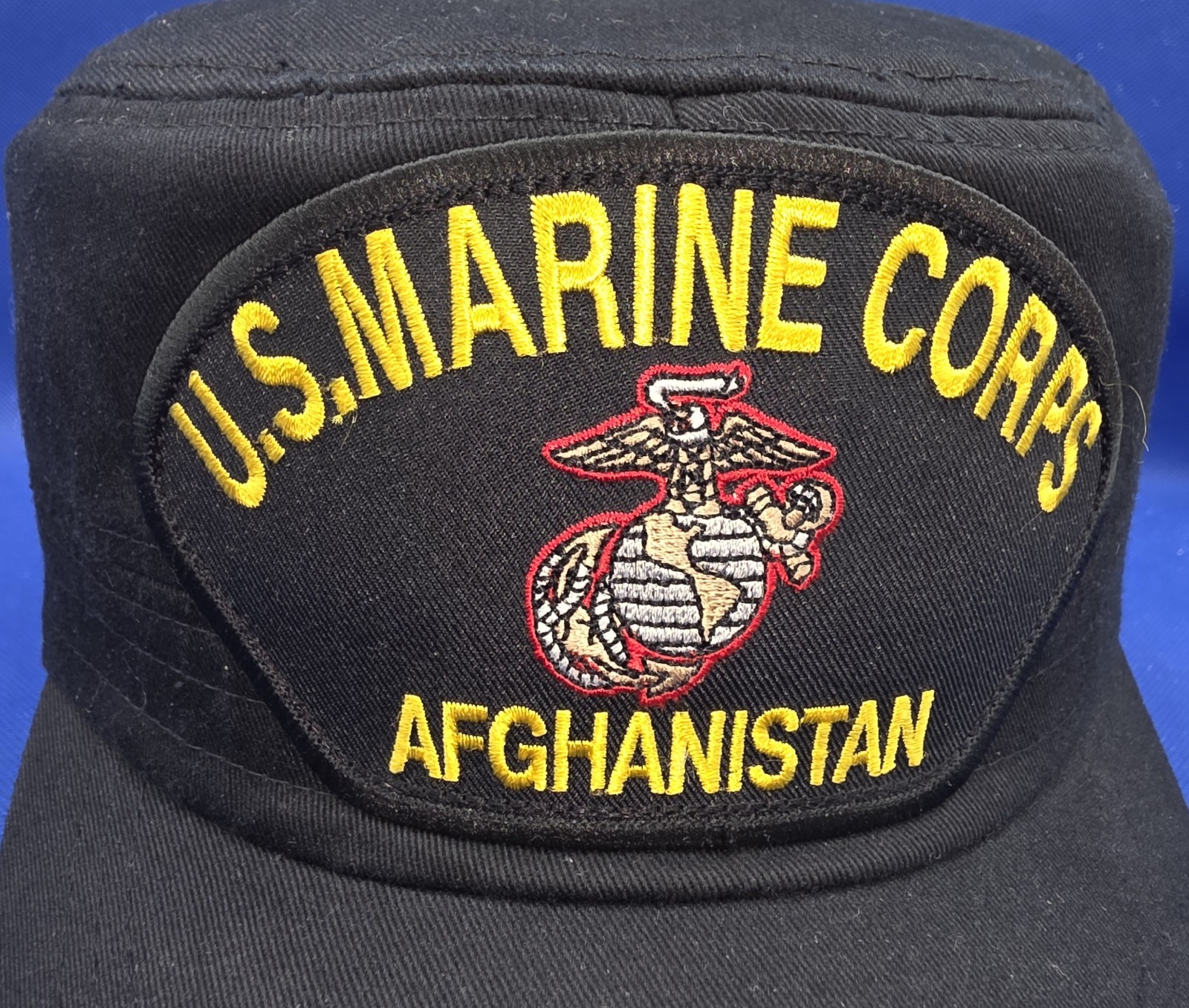 NWOT HAWKINS U.S. Marine Corps Afghanistan Cap 100% Cotton Classic Military Cap