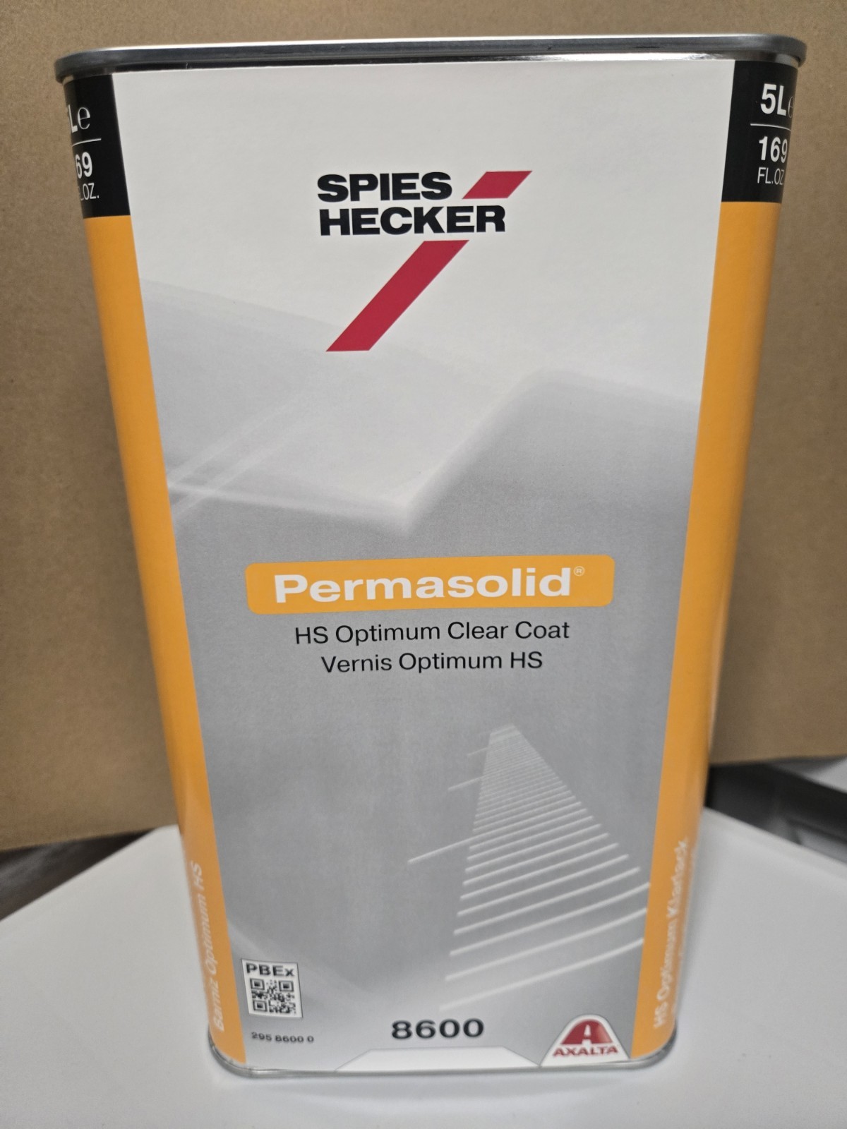Spies Hecker Permasolid HS Optimum Clear Coat 8600 5L (8180,8035)