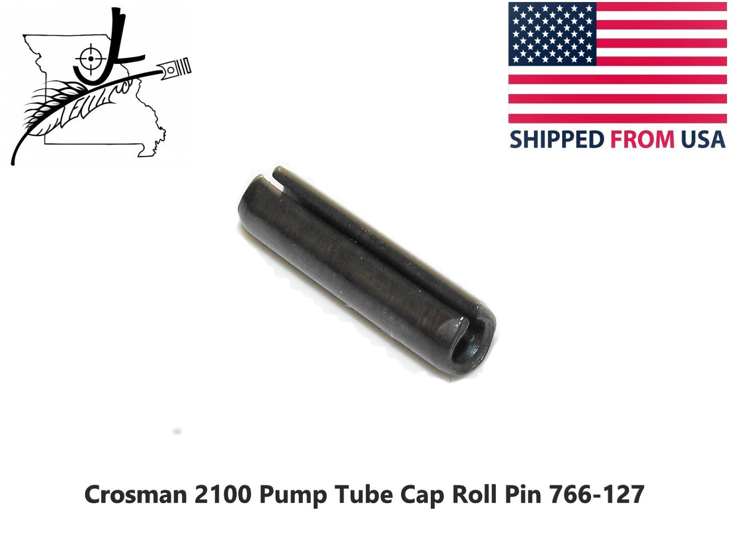 Crosman 2100 B Pump Tube Roll Pin Cap Pellet BB Gun Air Rifle Rod Part 766-127