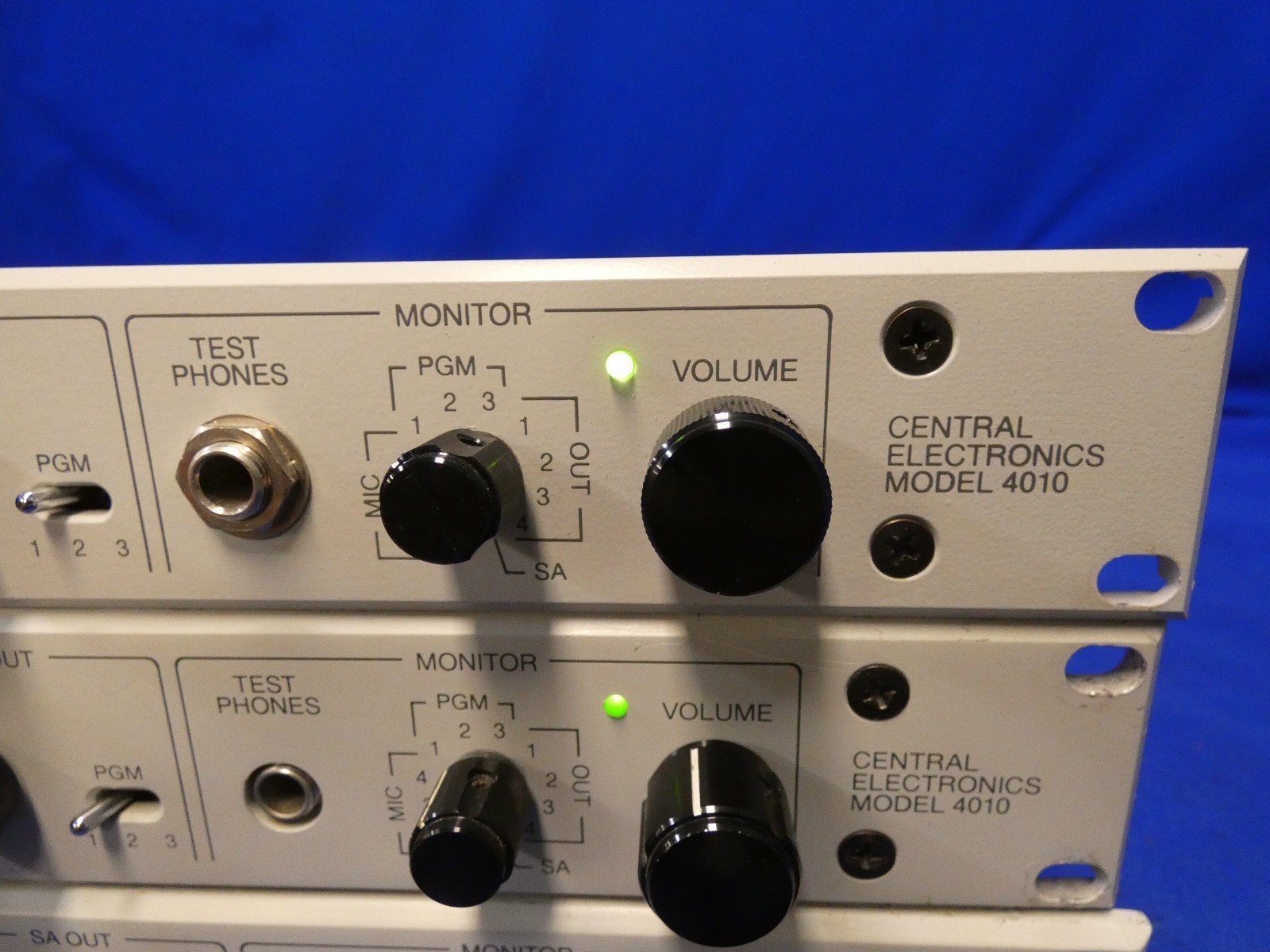 RTS Systems Series 4000 IFB System Central Electronics Model 4010 (QTY 3 Total)