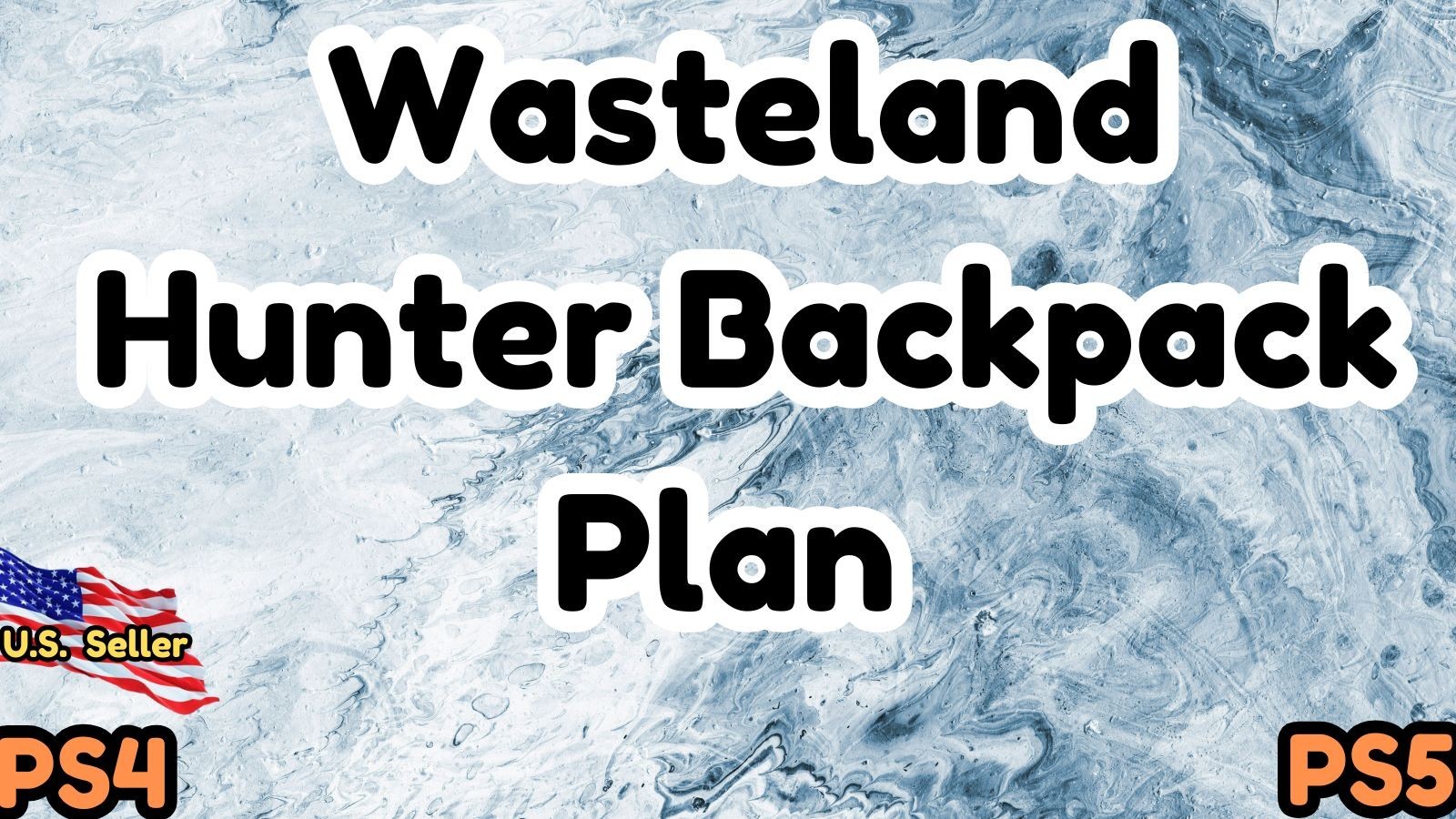 Wasteland Hunter Backpack Plan - Fallout76 - PS4/5  -  Rare