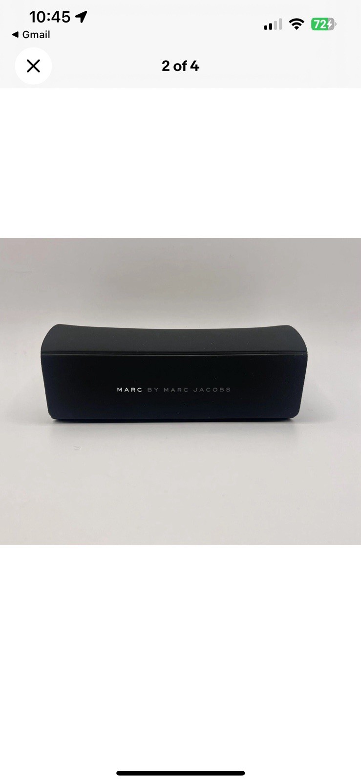 marc by marc jacobs Glasses Case Brand New With Cleaning Cloth 16/6/5 (cm)