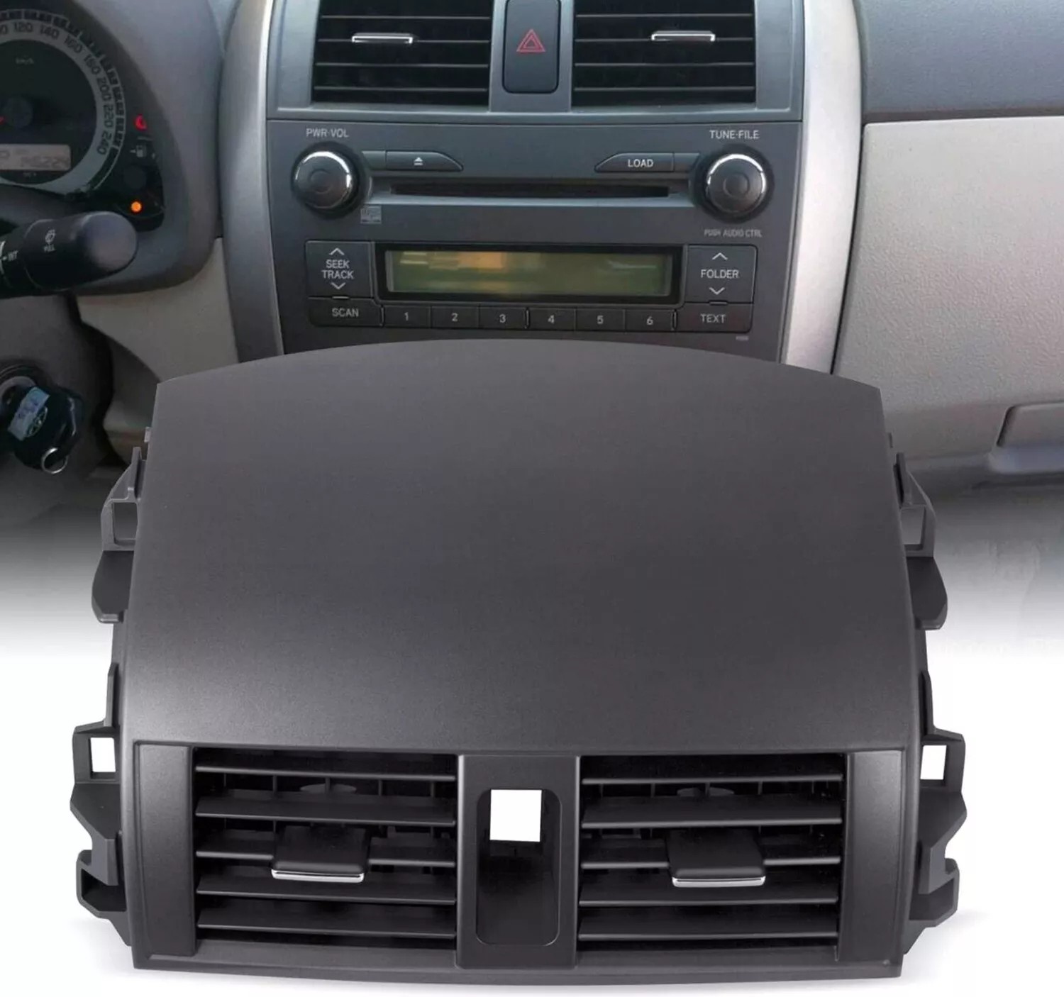 Center Dash A/C Outlet Air Vent Panel 55663-02060 For 2008-2013 Toyota Corolla