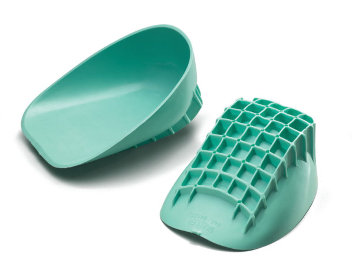 Mueller Pro Heel Cups, Green - Pair