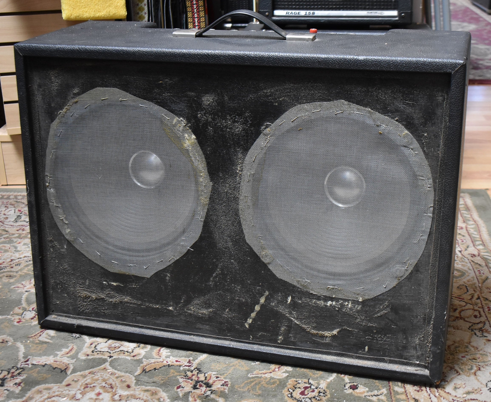 1970's Polytone Model 104 2x12" Combo Amplifier Black