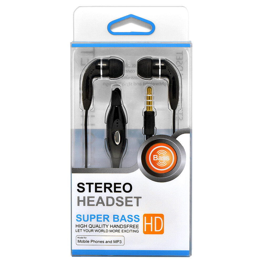 3.5 mm Hands Free Earphones Headphones Headset w/ Mic. For Samsung Galaxy A14 5G