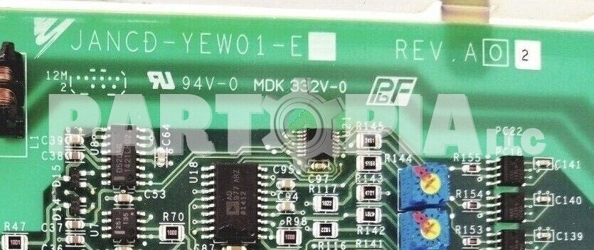 Yaskawa, JANCD-YEW01-E, Analog Interface Board For DX200 Robot Control Unit