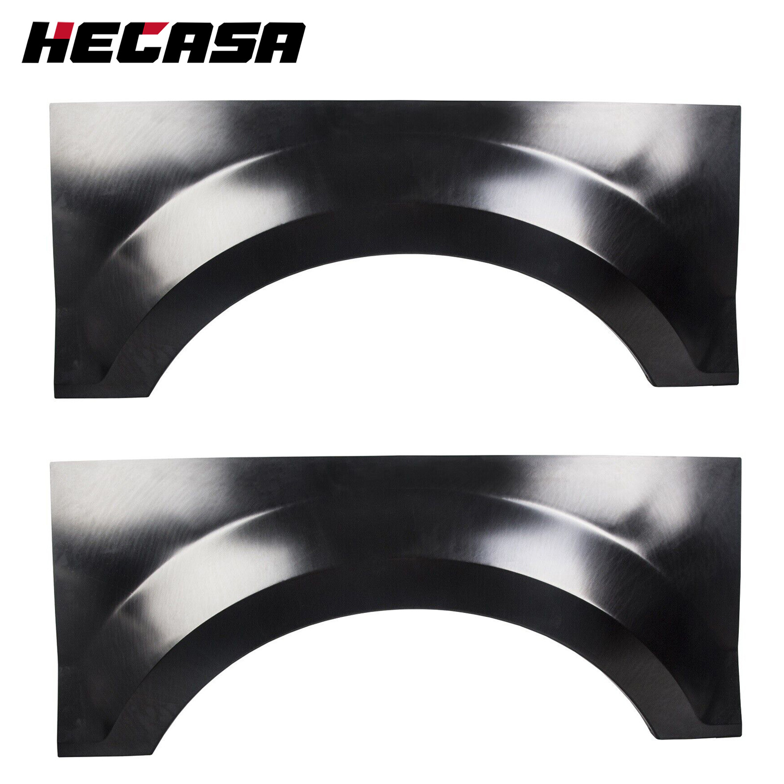 HECASA Rear Upper Wheel Arch Repair Panels Crew Cab Pair For 2004-2008 Ford F150