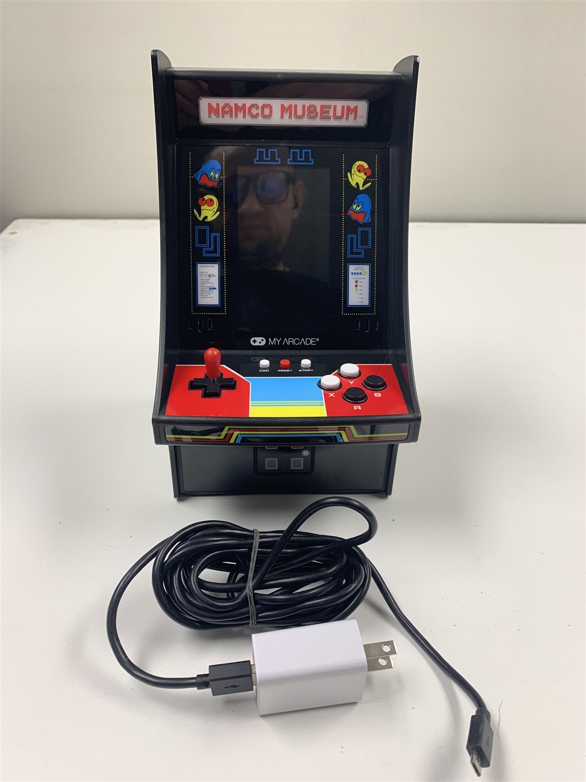 My Arcade Namco Museum Mini Player 10" Retro Arcade Machine Tested Working