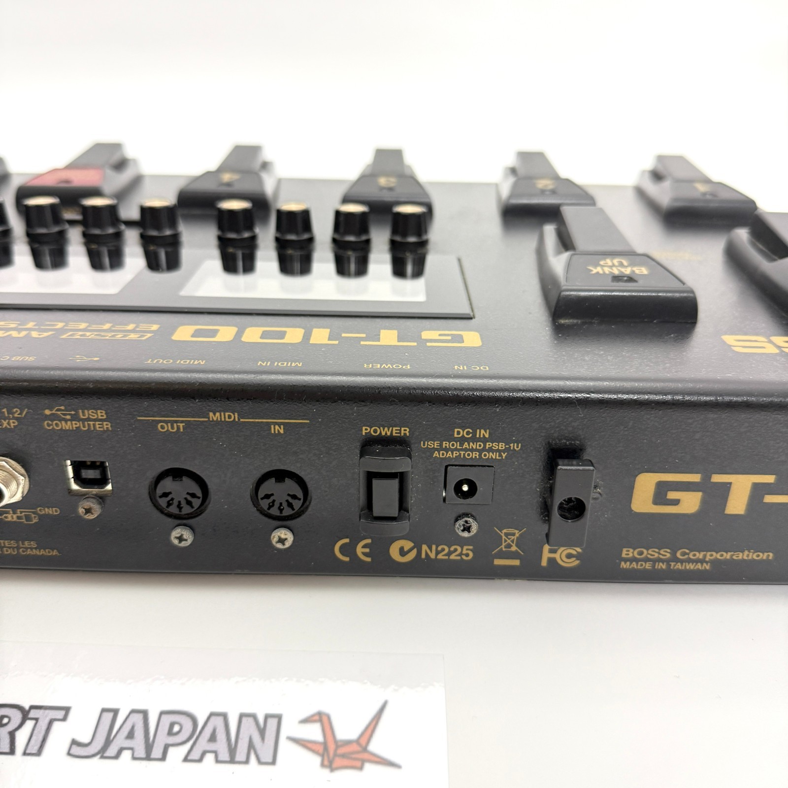 Boss GT-100 Multi-Effects Processor Guitar Effect Pedal w/ Adapter Japan #0142