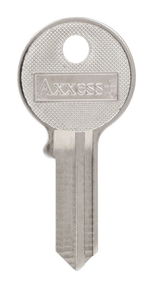 Hillman 88555 Brass Nickel #91 Traditional Single Sided Blank Key (Pack of 4) -