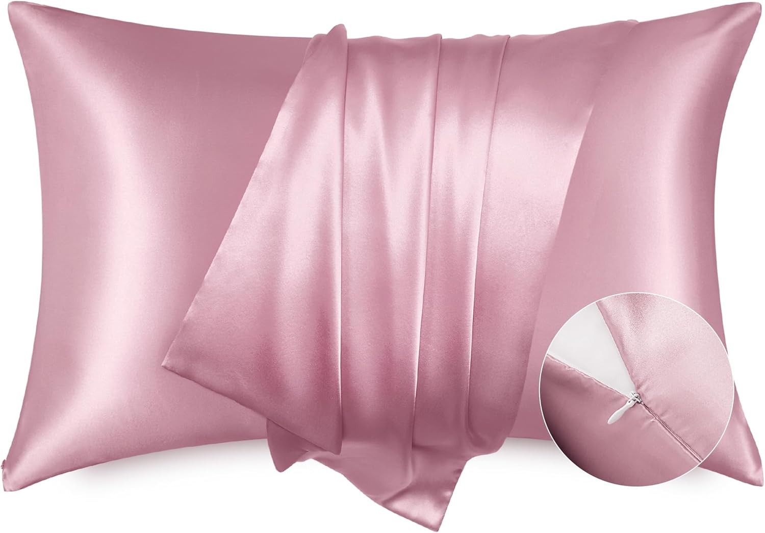 Satin Pillowcase Hair and Skin - Satin Pillow Cases Standard Size